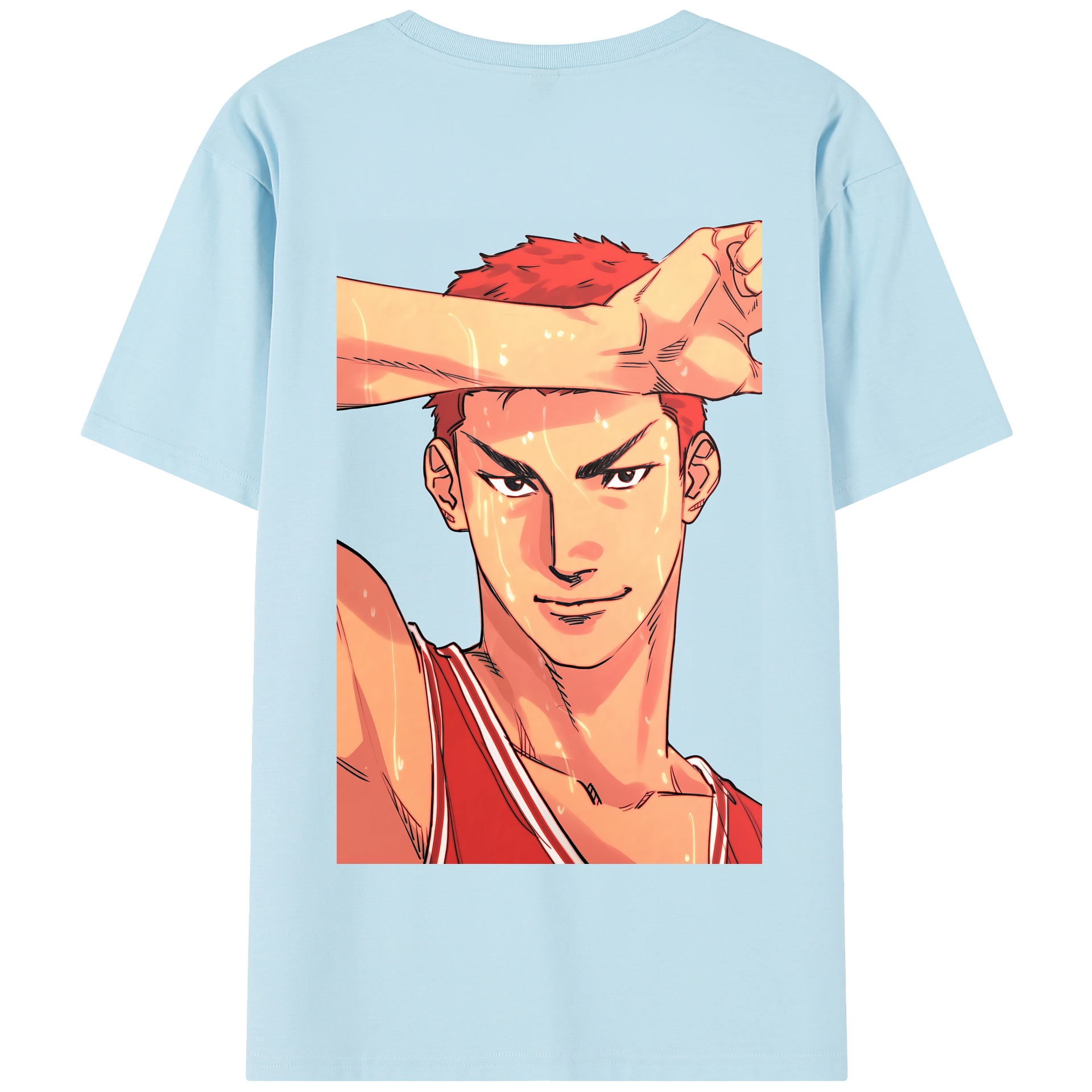 （画像用） SLAM DUNK／スラムダンク 綿100％半袖Tシャツ（背面プリント）